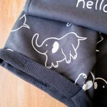 ست تیشرت و شلوارک فیل طوسی زارا - Image 2