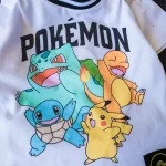 تیشرت شلوارک زارا طرح پوکمون سفید - Image 2