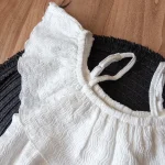 ست کراپ و شلوارک چیکوبای سفید - Image 2