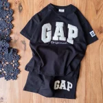 ست تیشرت و شلوارک مشکی گپ