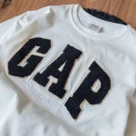 ست تیشرت و شلوارک سفید گپ بچه‌گانه