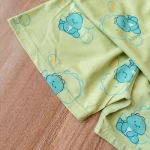 لباس راحتی سبز رنگ طرح دایناسور