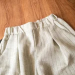 ست کراپ و شلوار چیکوبای طرح سبز راه‌راه - Image 4