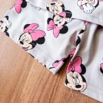 لباس راحتی صورتی و طرح کارتونی مینی‌ماوس