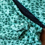 کراپ دامن زارا طرح نخل سبز تیره