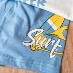 ست تیشرت و شلوارک کوسه آبی - Image 3