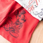 ست تیشرت و شلوارک میکی موس قرمز زارا - Image 3