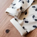 ست بلوز و شلوار خونگی بچگانه مناسب پاییز و زمستان طرح سگ فرفری