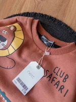 ست دورس شلوار حیوانات قهوه‌ای نکست - Image 2