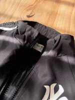 ست سویشرت و شلوار NY طرح شمعی مشکی - Image 2