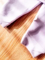 ست بلوز و شلوار راحتی تو کرک کرومی بنفش - Image 3