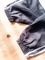 ست سویشرت و شلوار نایکی سفید مشکی - Image 3