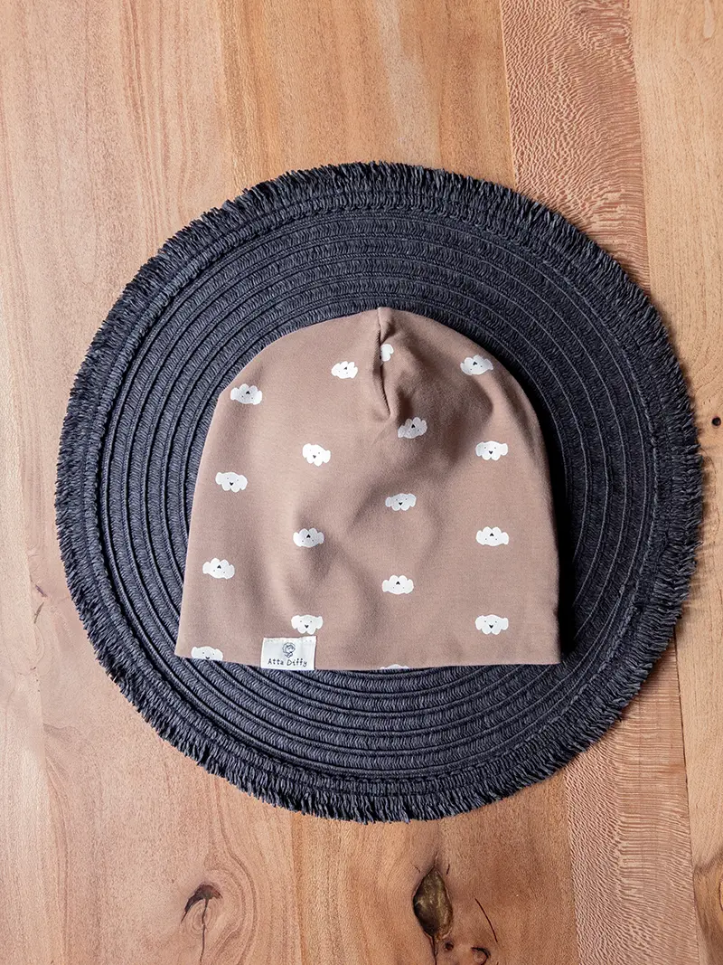 کلاه کودکانه زمستانی طرح حیوانی سگ