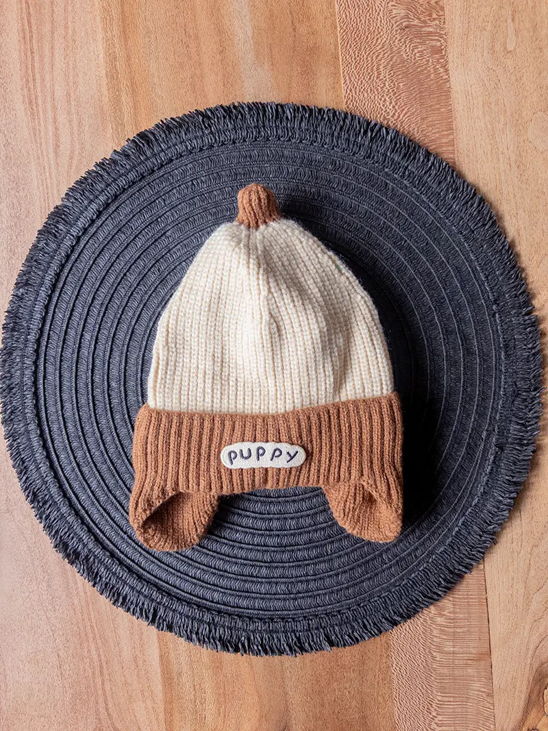 کلاه بافت بچگانه مناسب فصل پاییز و زمستان