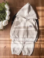 ست سویشرت و شلوار میو میو کرم